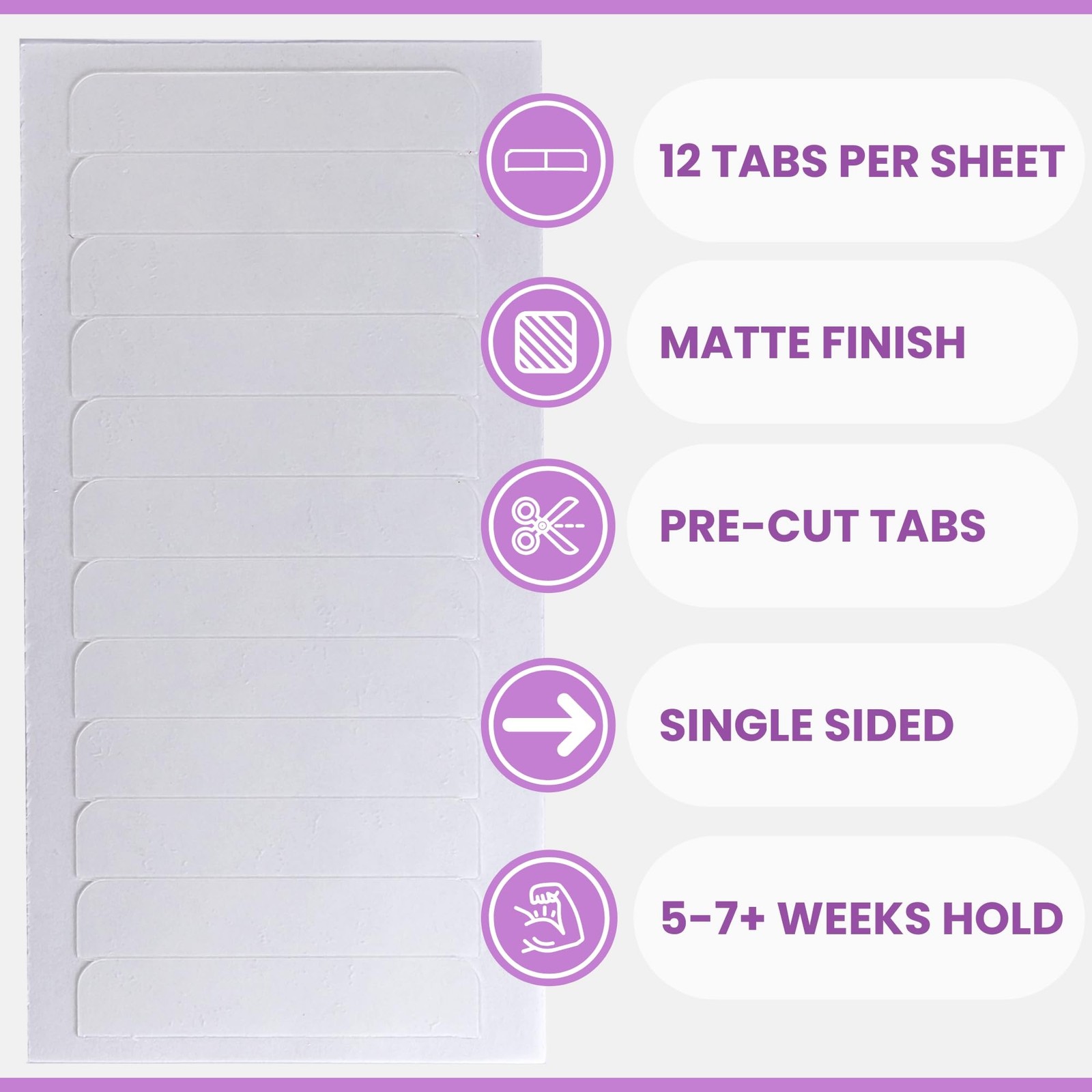 Single Sided Ultra Stick Replacement Tape for Hair Extensions – 6-8+ Weeks of…