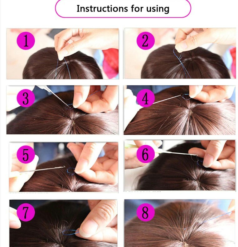 Sparkle Hair Tinsel Holographic Glitter Extensions Highlights False Hairstyling