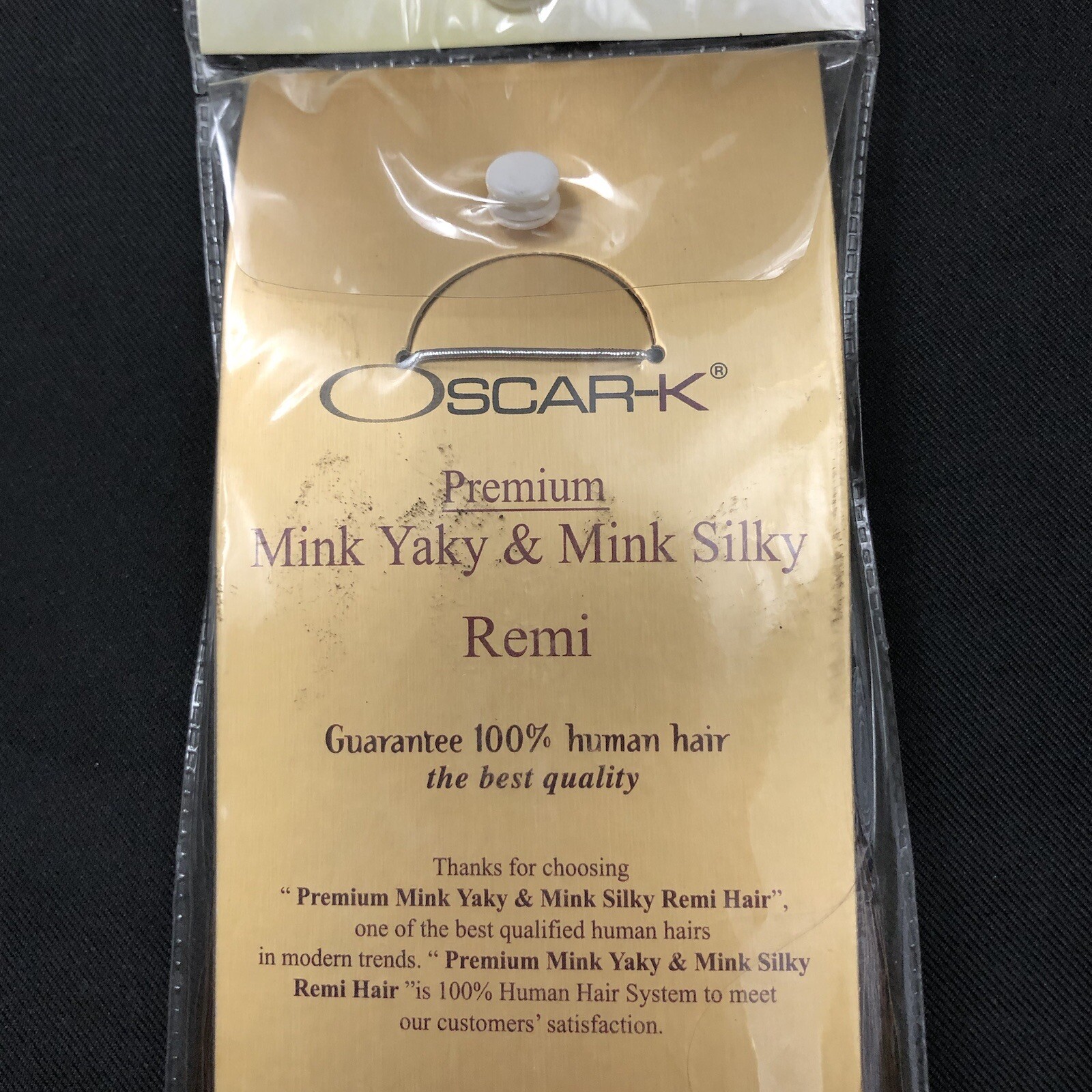 Oscar-K 100% Human Hair Remi Premium Mink Silky 8” Color 4