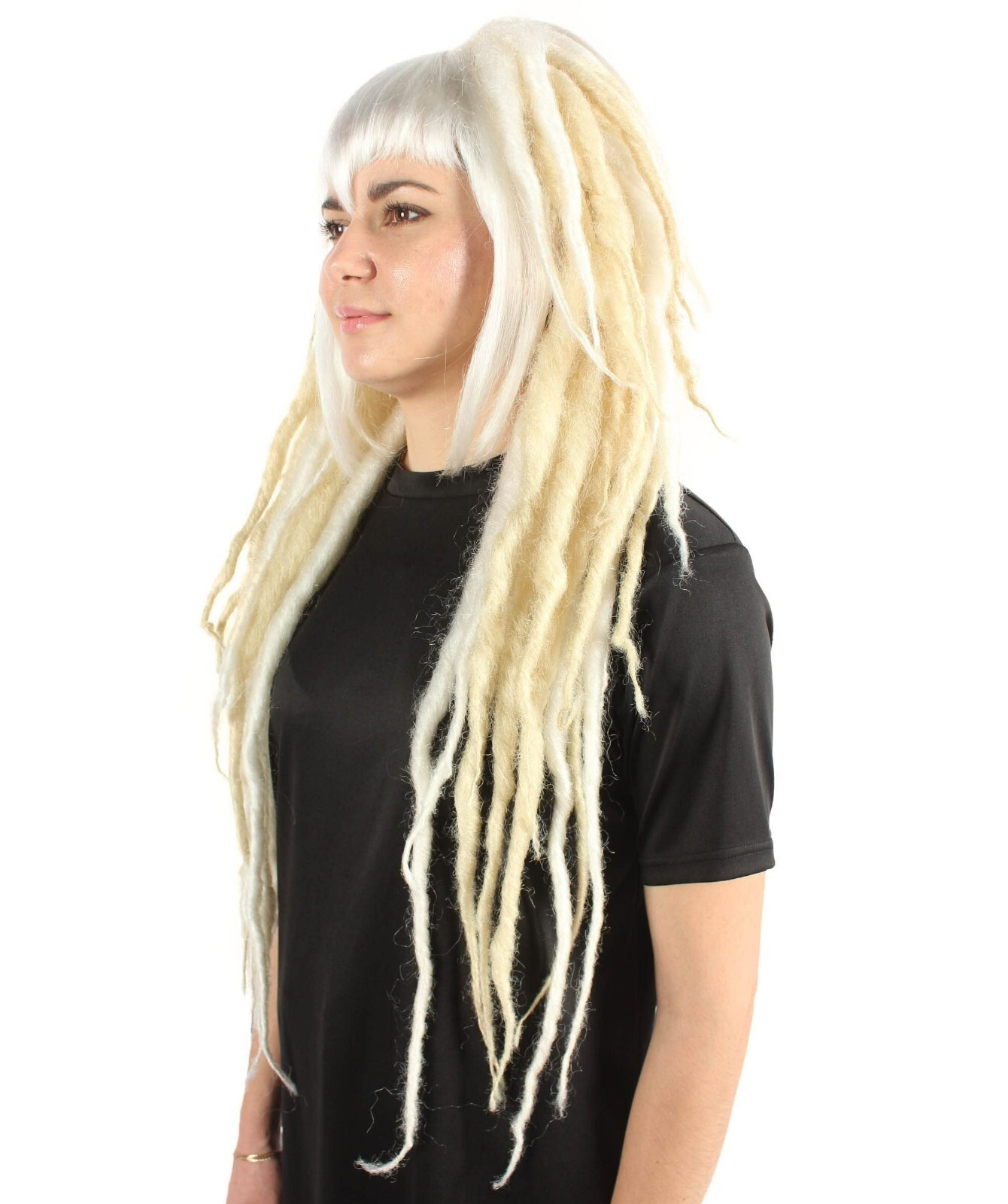 Adult Women’s White Blonde Vampire Wig with Dreadlocks HW-7044