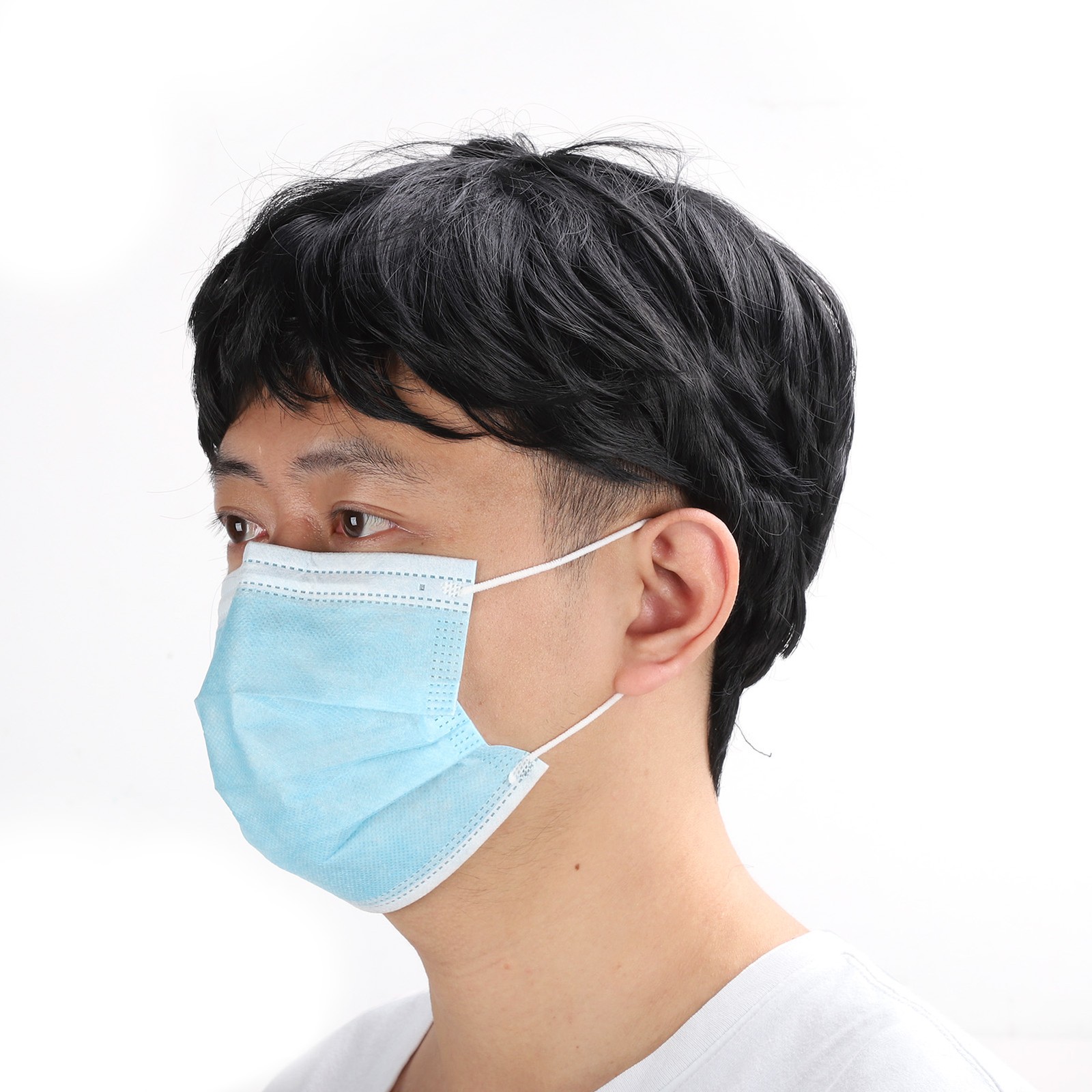 Men’s Short Wig Fluffy Natural Fashionable Comfortable Wear False Hair Wig For