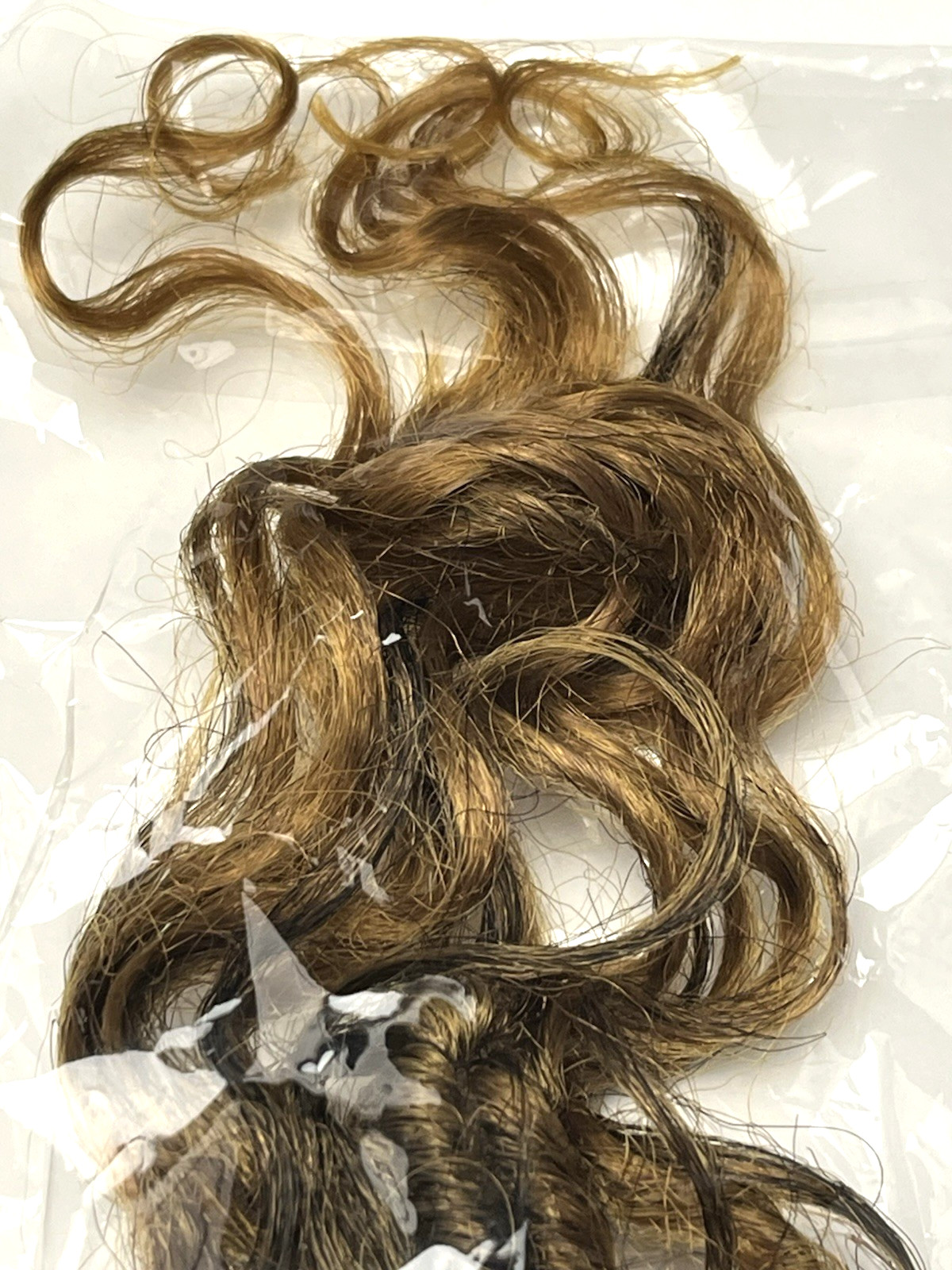 4-pk Faux Extensions Bohemian Curly Style Long 29″ Mixed Brown/Caramel Crochet