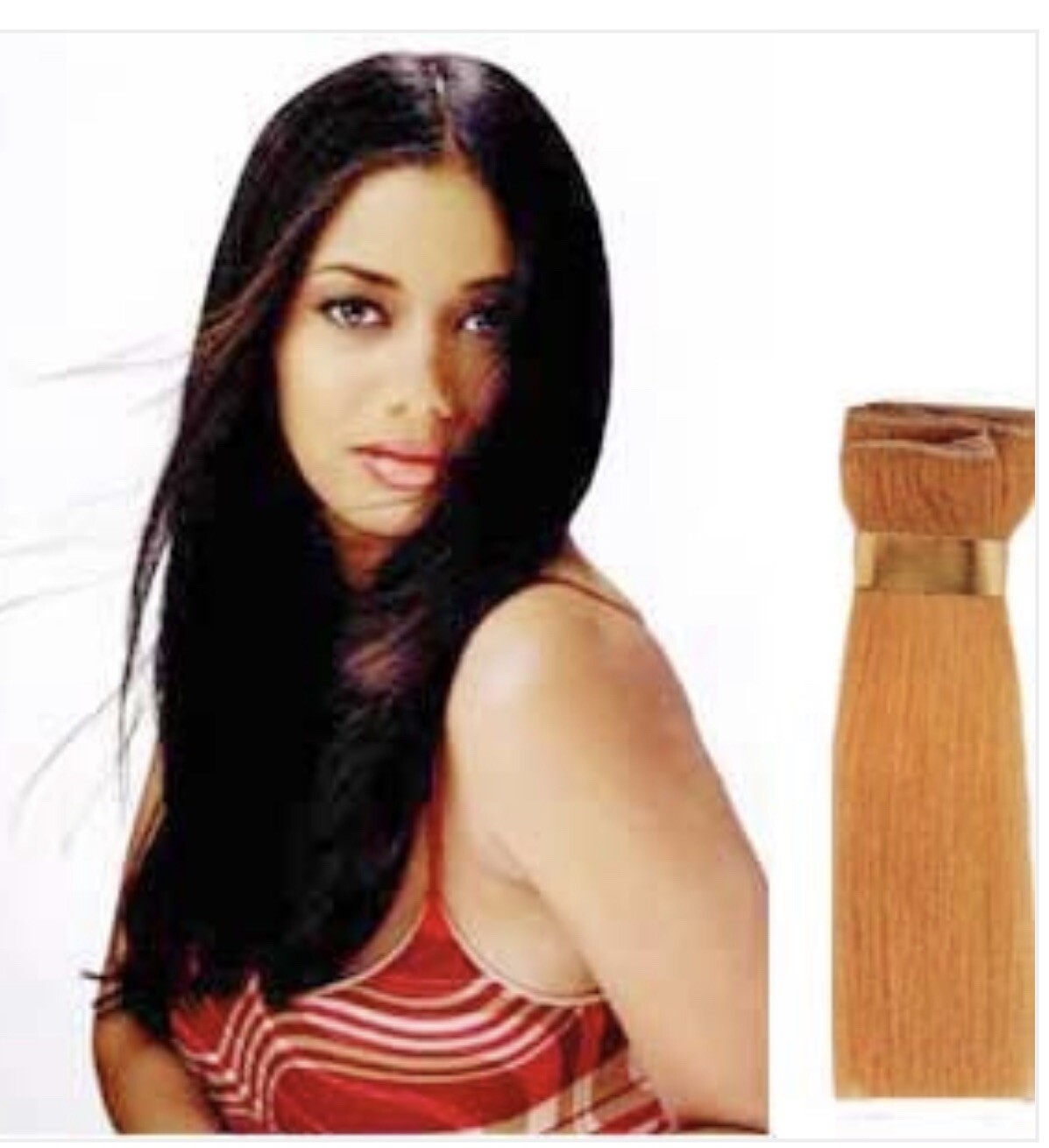 Unique_Wiiv_100% Human Hair SILKY WEAVE_10″_#4_by BOHYME