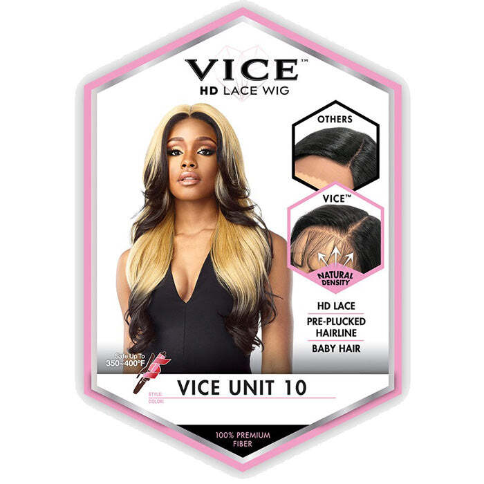 Sensationnel Vice Synthetic HD Lace Wig – VICE UNIT 10