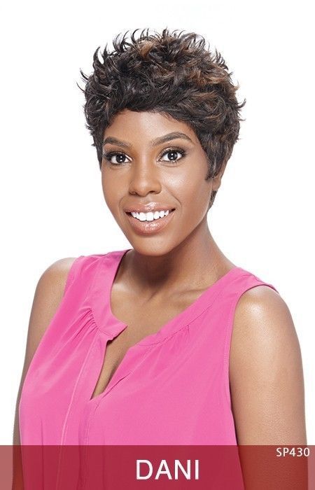 DANI – VANESSA SYNTHETIC FULL WIG SHORT SPIKY STYLE