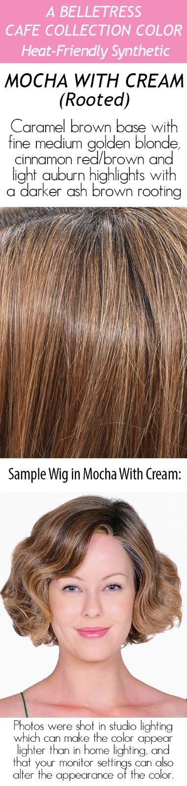 KUSHIKAMANA 18 E Wig by BelleTress, ANY COLOR MonoPart+ Lace Frt BELLE TRESS New