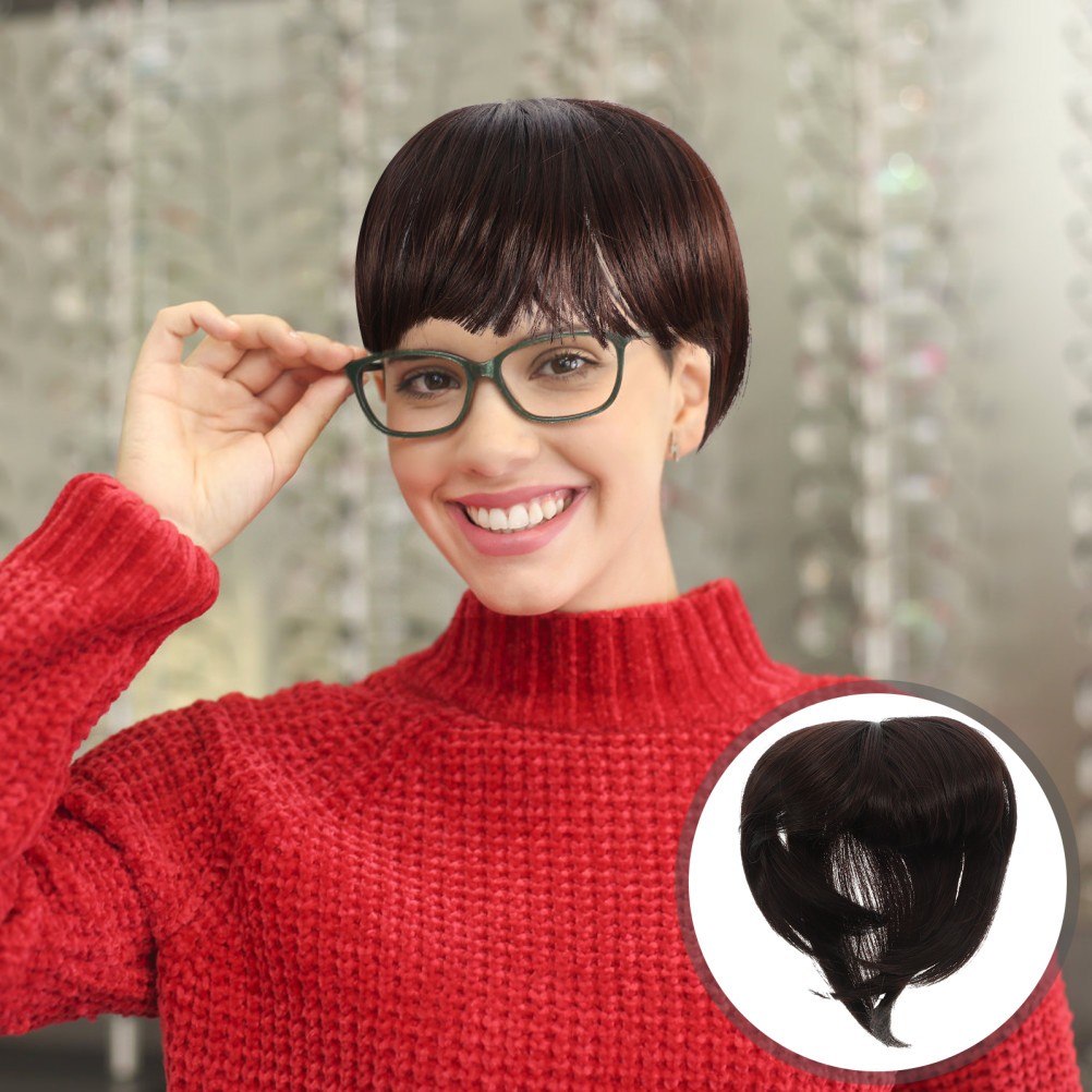 Hair Volume Topper High Temperature Fiber 1Set 7.9×5.1×5.1in