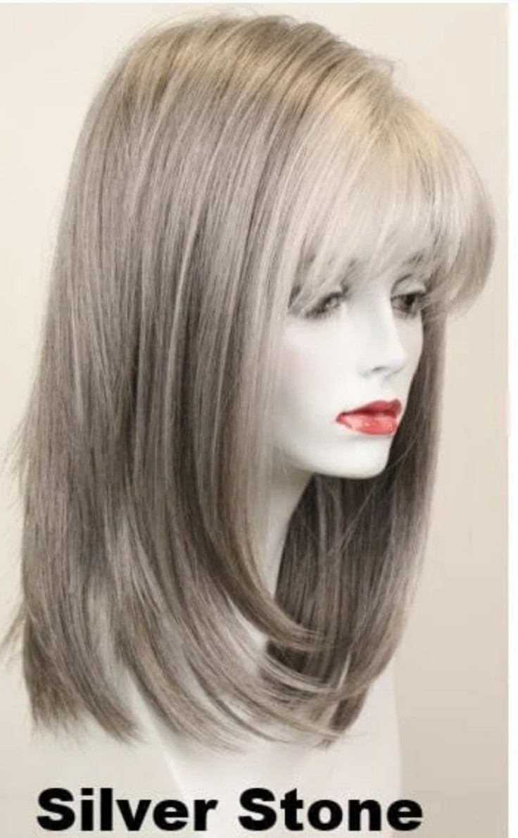 Godiva’s Secret Wigs “Taylor Wig” Silver Stone LARGE Cap