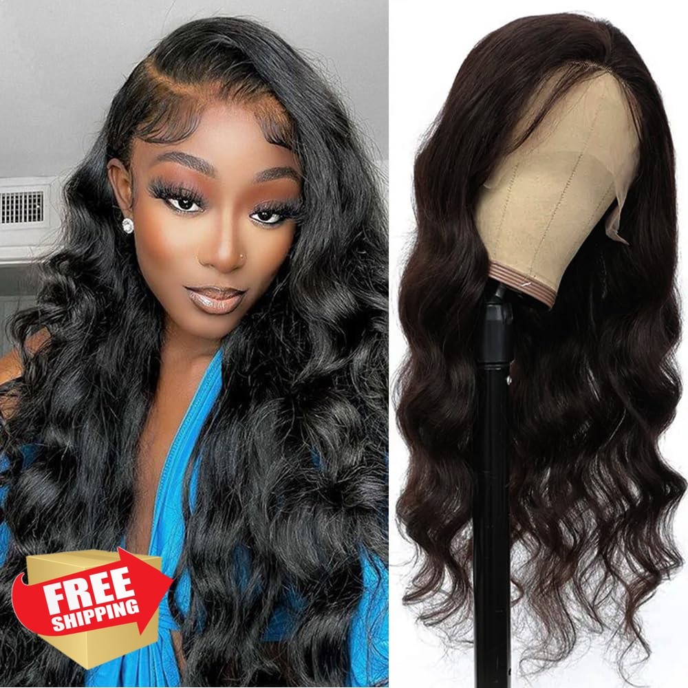 Pinketer 13×4 Body Wave 32 Inch Wig Natural Color