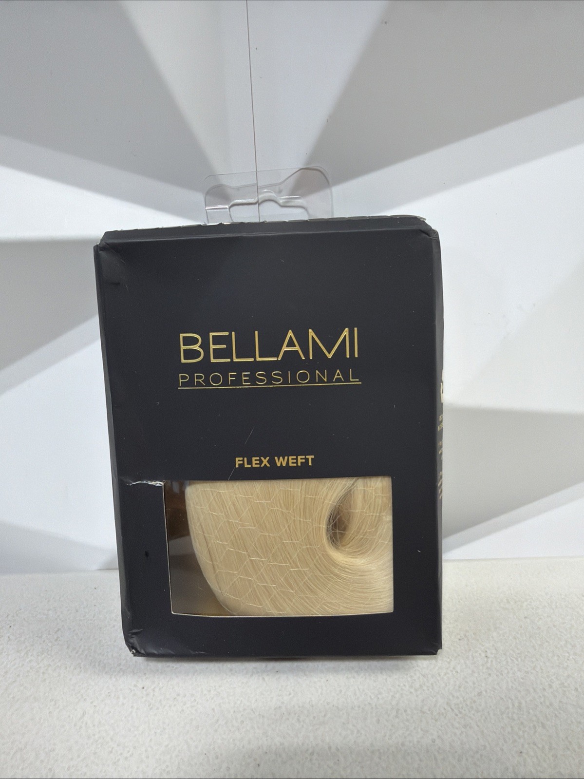 BELLAMI FLEX WEFT HAIR EXTENSIONS 16in Beige Blonde #90 – 120g