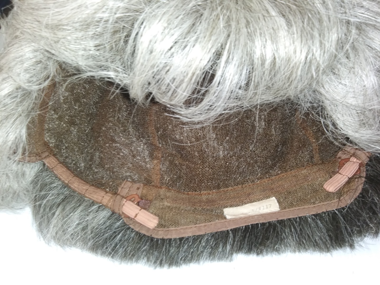 Silver Gray Wig Short Wavy Pixie Ash Blonde Layered Synthetic Full