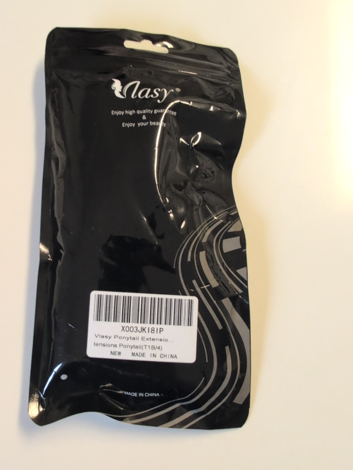 Vlasy Short Clip Ponytail Pony Tail Hair 16Inch Extension Fake Hair T1B/4 A30