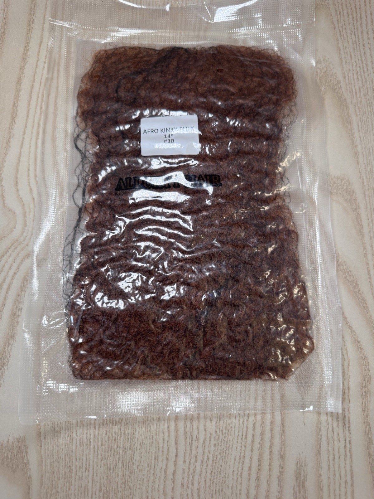 Afro Kinky 100% Human Hair Bulk, Twist, Braids, Dreadlocks 12 & 14 Inches