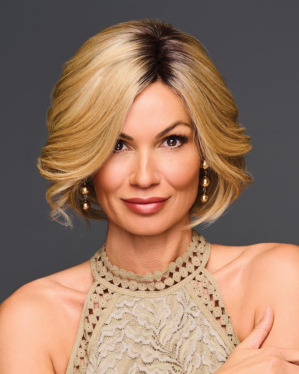 Trend Alert Luxury Lace Front Monotop Wig Gabor- Your Color Choice, Medium
