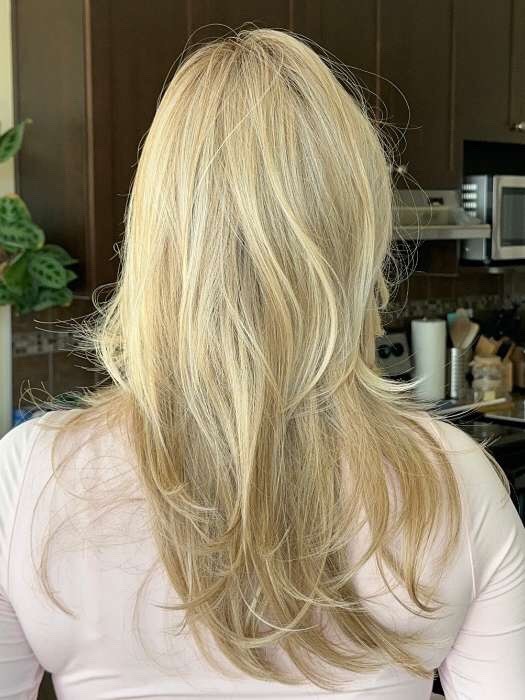 NEW IN BOX BELLE TRESS WIG BEVERLY HILLS CT-1001 LACE TOP RAW SUGAR BLONDE R