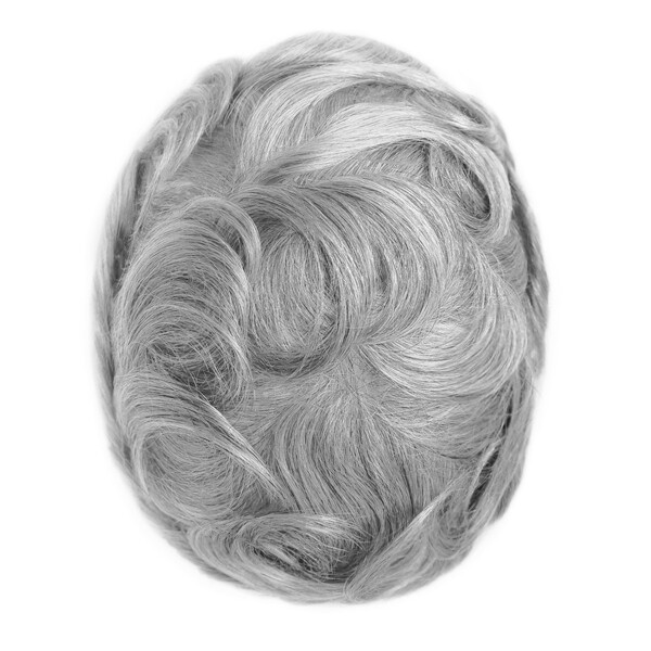 Swiss Lace Toupee For Men Human Hair Replecement System Natural Hairpieces