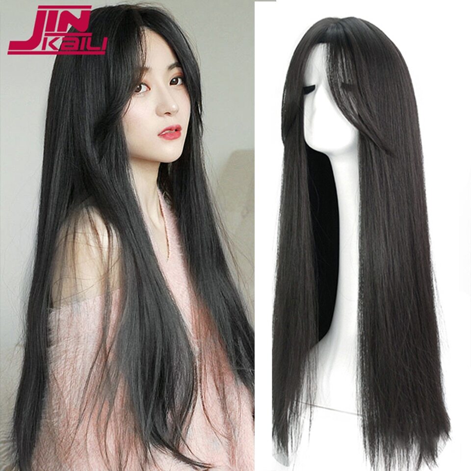 Synthetic Women’s Halloween Wig Cute Wig Black Purple Blonde Red Pink Blue