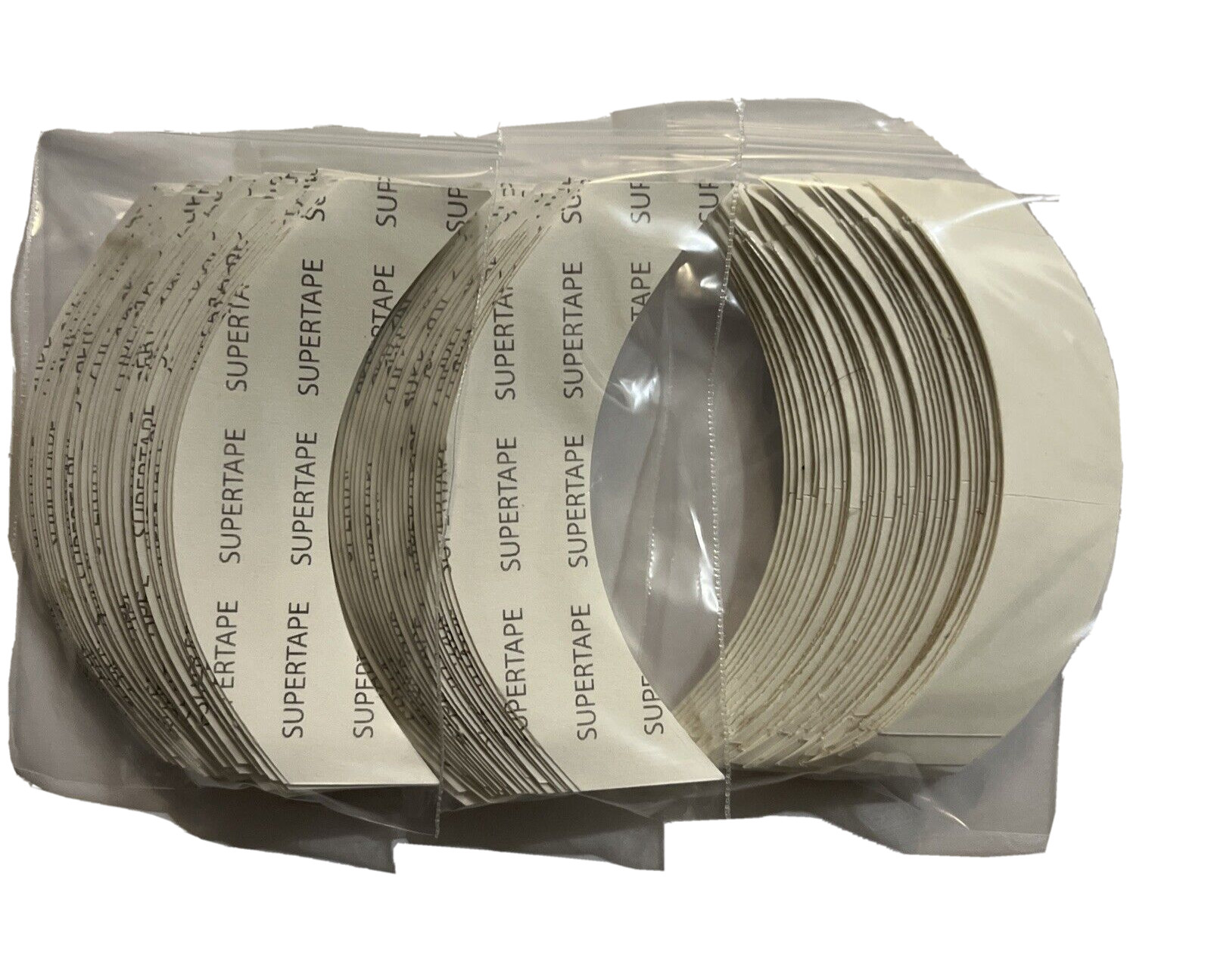 SUPER TAPE CC Contour-Double Sided 216 Pcs-long lasting bonding lace wigs-6-Pack
