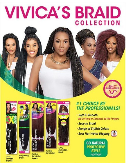 Vivica Fox Jumbo Kanekalon Braid