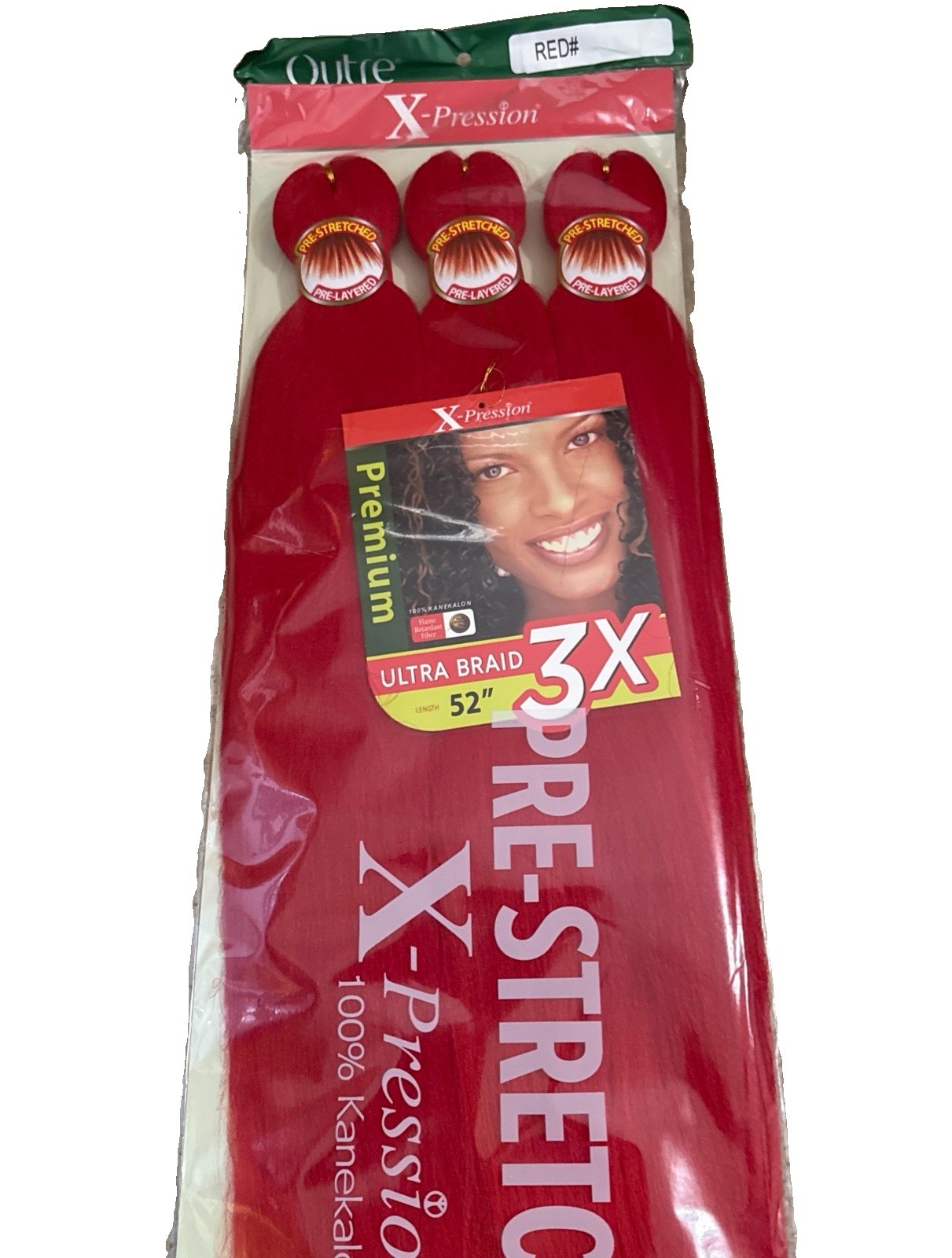 Pre Stretched Braiding Hair 3X 52″ ALL COLORS X-Pression Outre