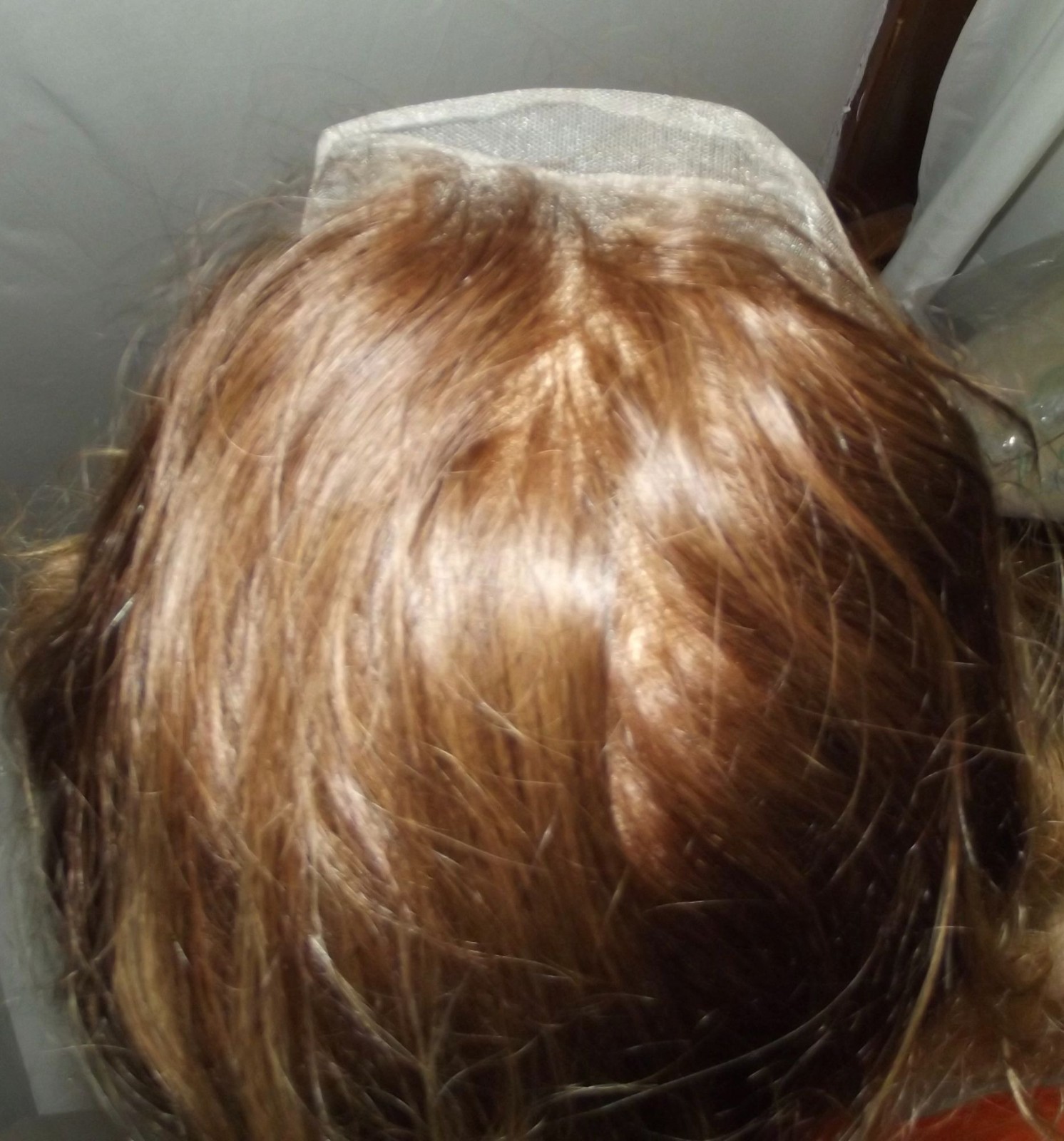 Benafee Human Hair Wig 24″ Long Ombre Brown Wavy 13×6 Pre Plucked