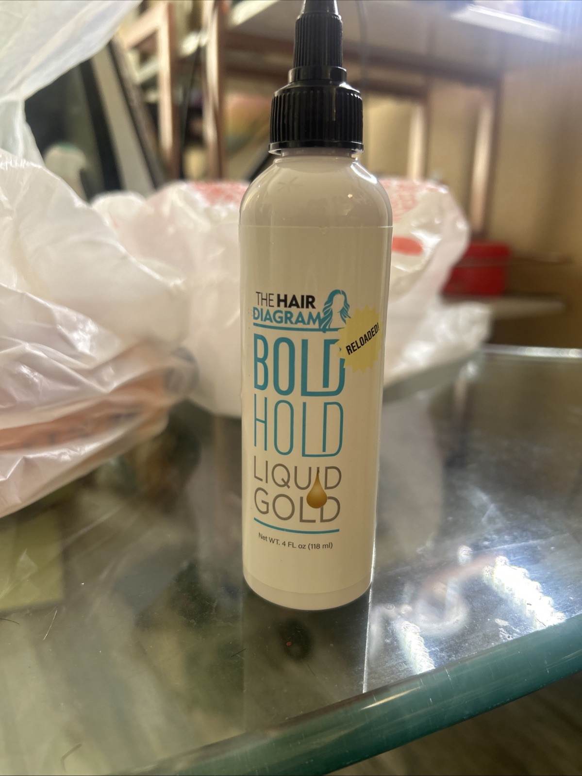 Bold Hold Liquid Gold Reloaded Glueless Lace Gel For Wig 4 oz | FREE SHIPPING