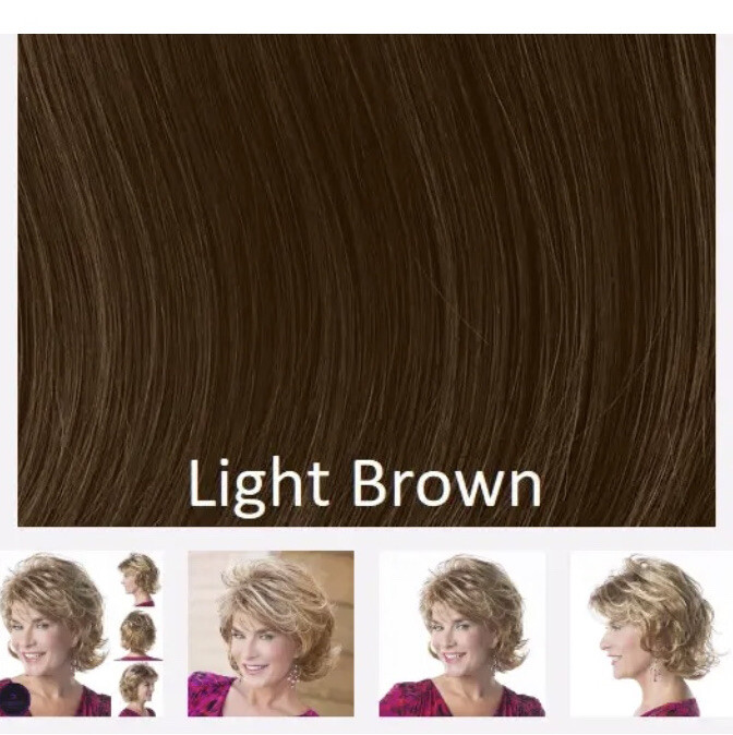 Toni Brattin 330 Perfection Regular Mid Length Wig LIGHT BROWN 922 MSRP $129
