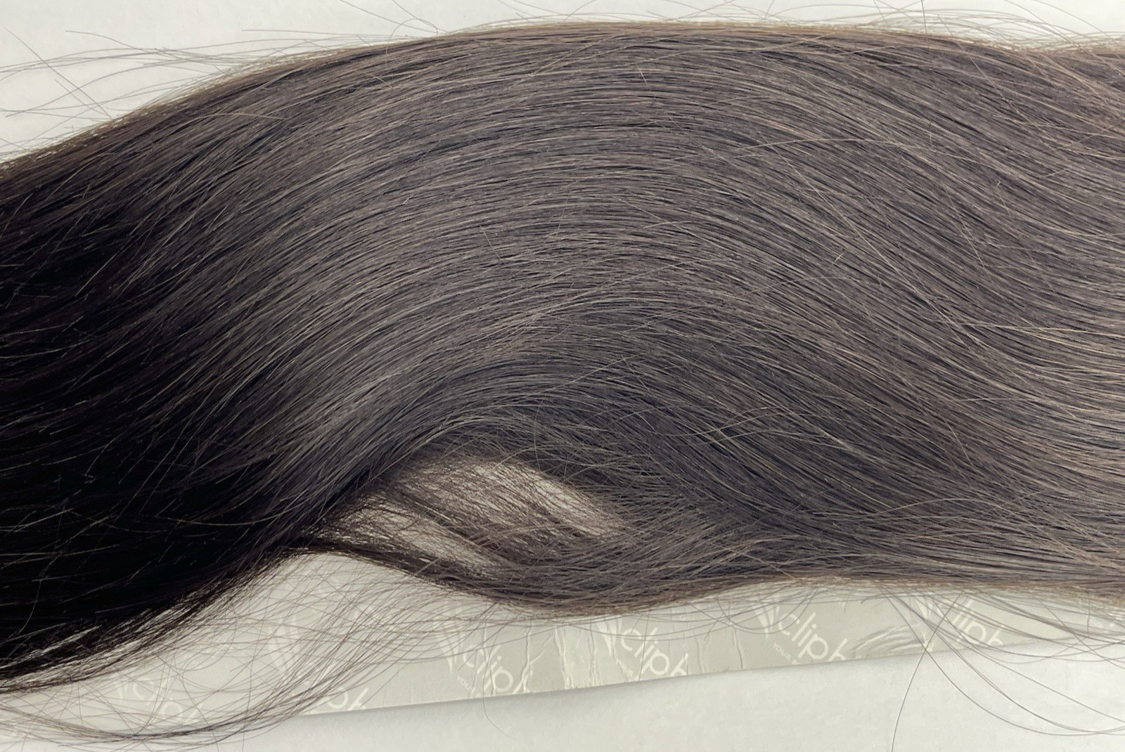 ClipHair Quad Weft 12″ Wide Thick Remy Human Hair Clip in Hair Extension 16″L 2#