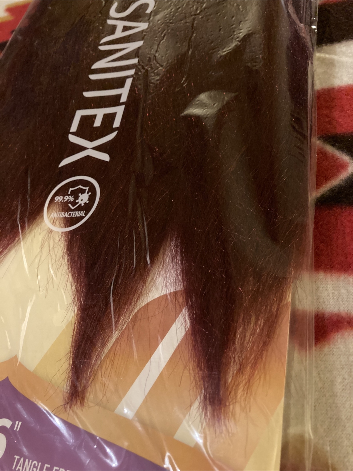 La Flare SANITEX pre-Stretched 6X Braids TMBG-beautiful Ombré Black To Burgandy