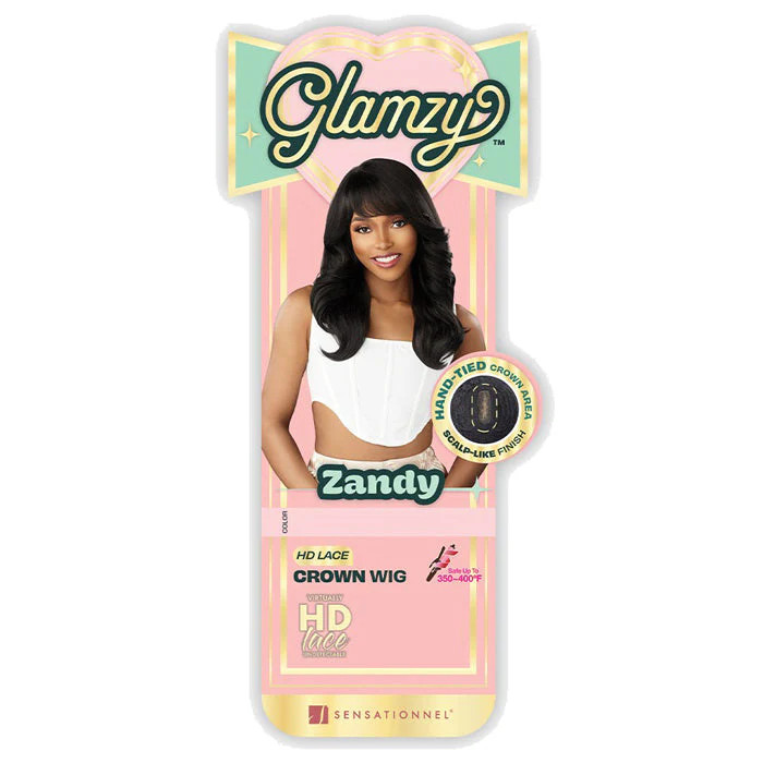 Sensationnel Glamzy HD Lace Crown Wig – ZANDY
