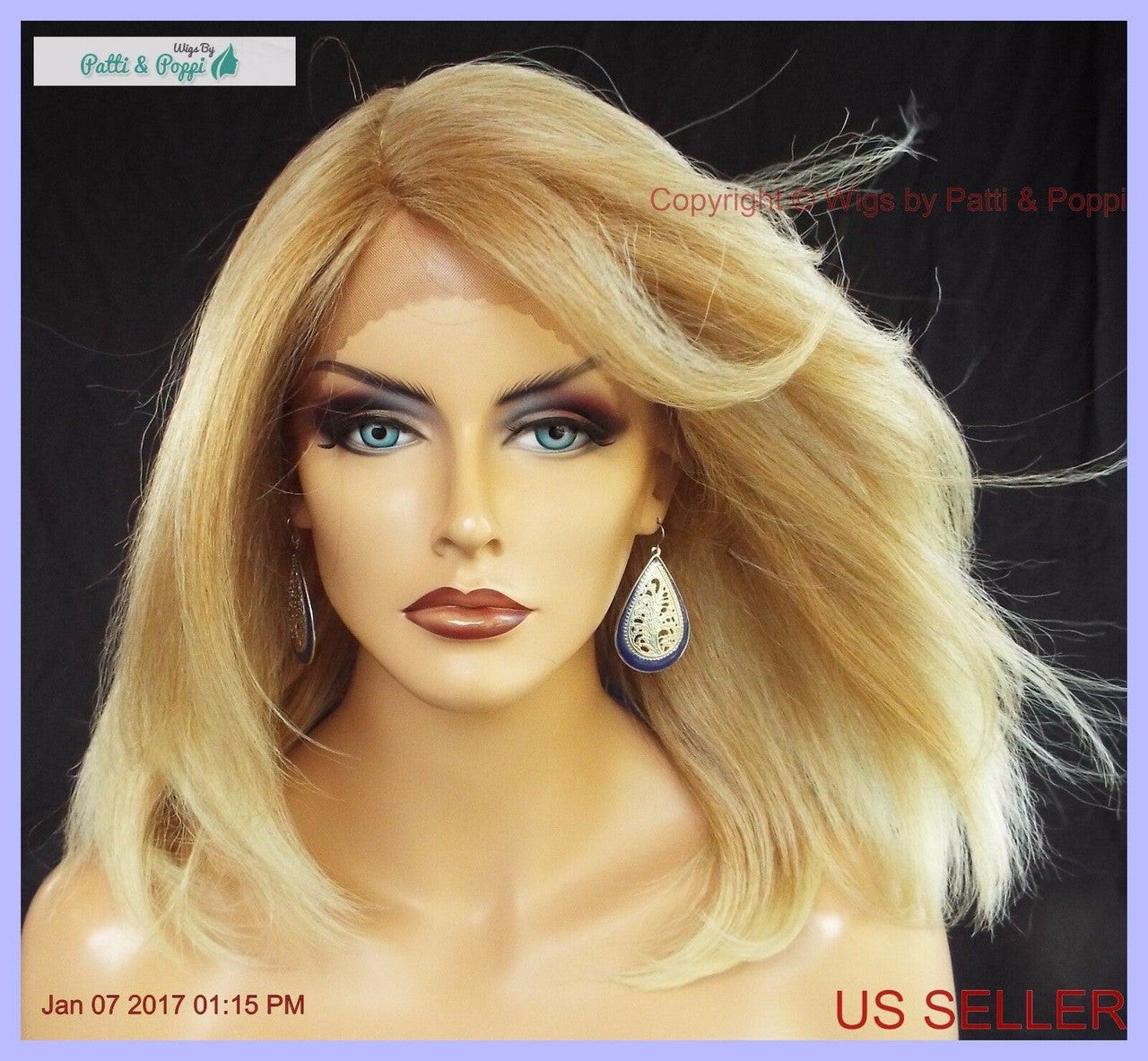 Lace Front Yaki Layered Wig Hairdo T27.613 Heat Resistant Long Style