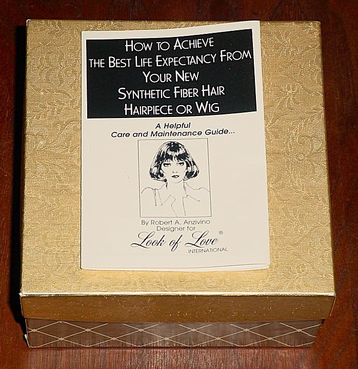 HAIR-TOPPER / WIGLET Women’s, Color: Brown, with Box & Instructions