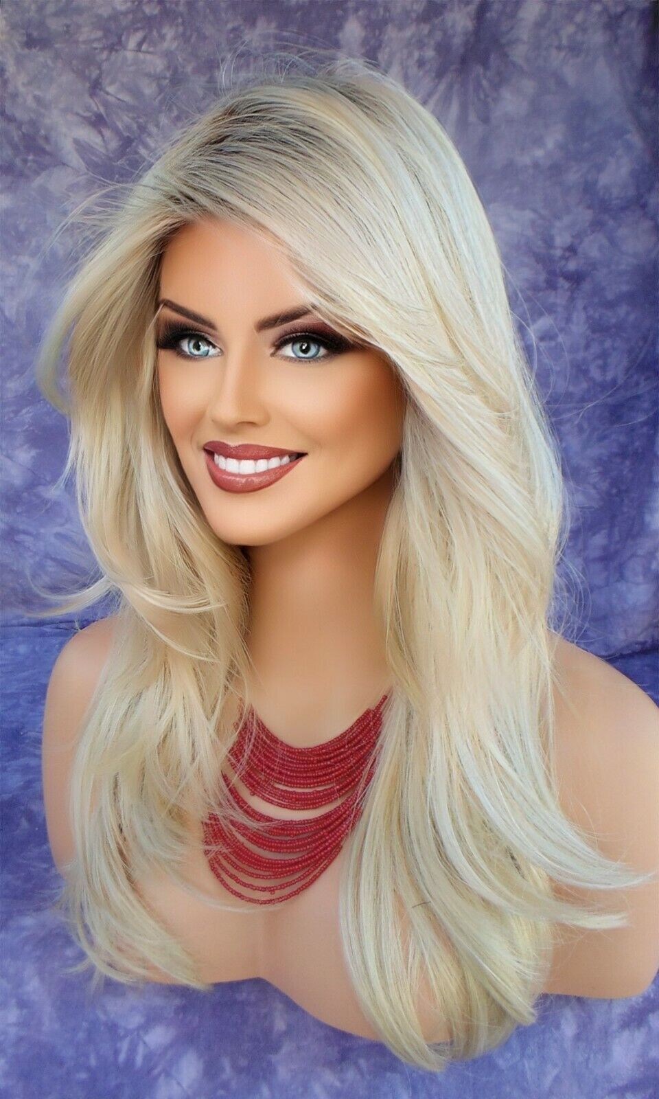 “ANGELICA” COLOR CHAMPAGNE R NORIKO WIG HYBRANT/GRADIENT NIB CUTE SEXY 505