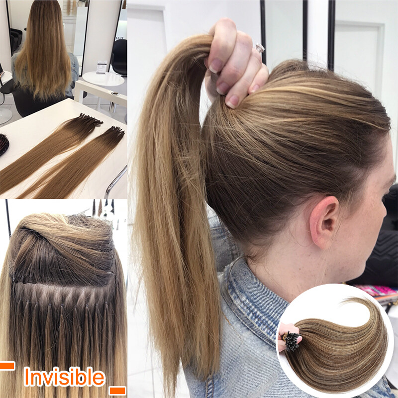 CLEARANCE Nano Ring Real Remy Human Hair Extensions Micro Loop Beads Thick 200S