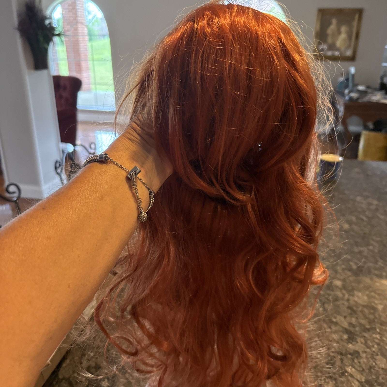 Map of Beauty 28″ Ginger Orange Wig New