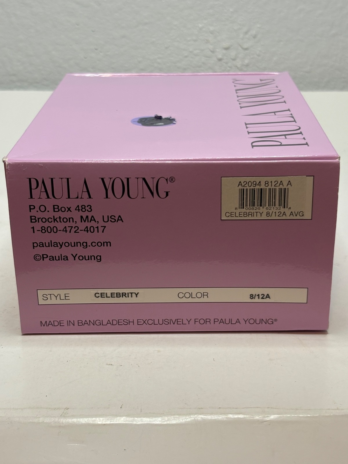 Paula Young Celebrity Wig Color 8/12A Golden Brown Mix Average Cap New w/ Box