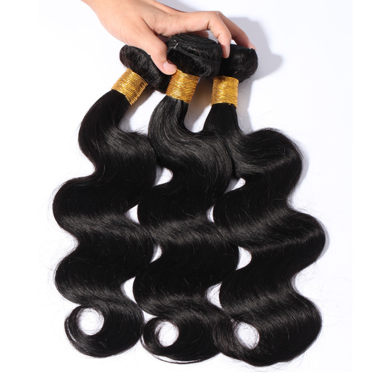 My Lady 100% Unprocessed 400g 4Bundles Virgin Human Hair Weave Extension Weft US