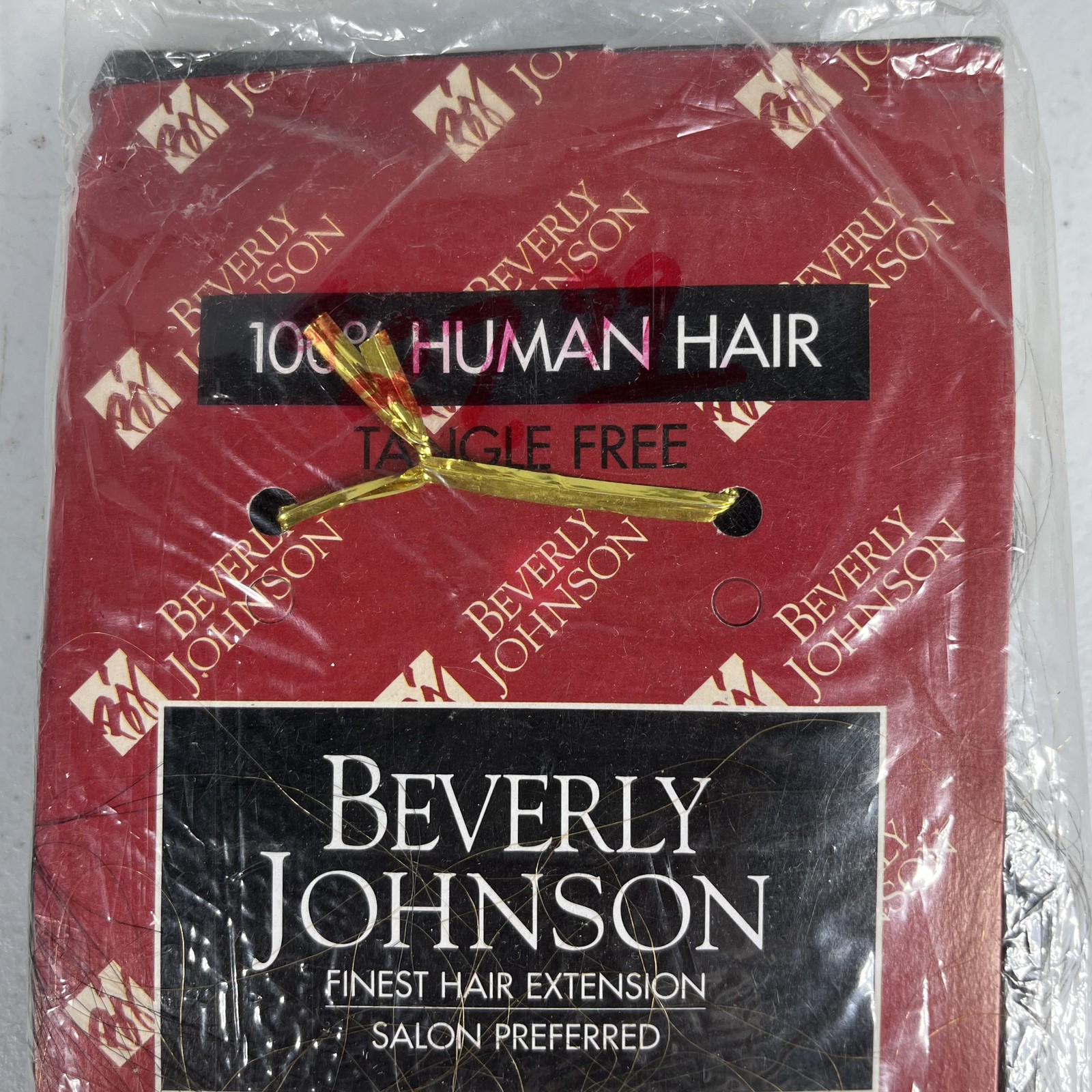 Beverly Johnson 100% Human Hair Extension Super French Curl TT1B/144 Ombre