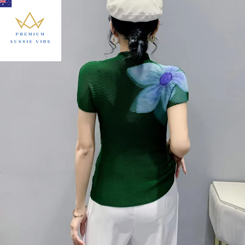 2023 New Summer European Clothes High Quality T-Shirt Women Fashion Design Sexy