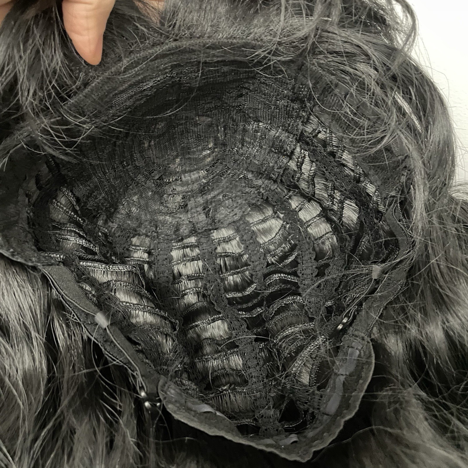 WIG. NO01265 (15-19 inch) one size adjustable elastic band.