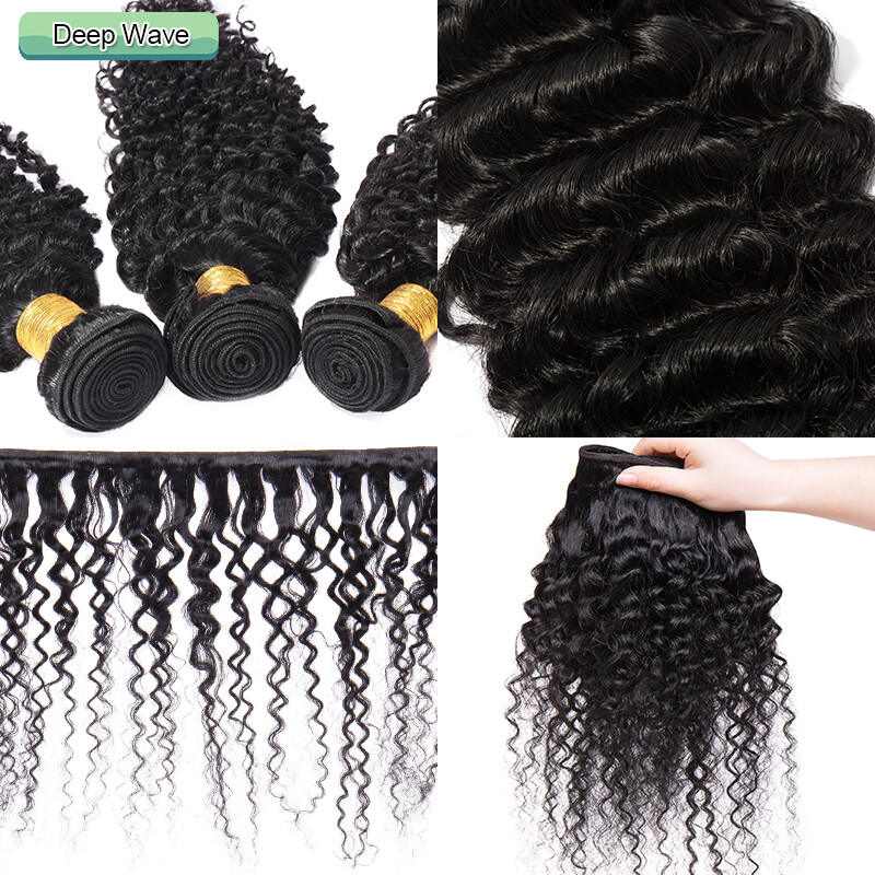 100% Virgin Human Hair 300G Thick Full Head Remy Hair Peruvian Hair Extensions