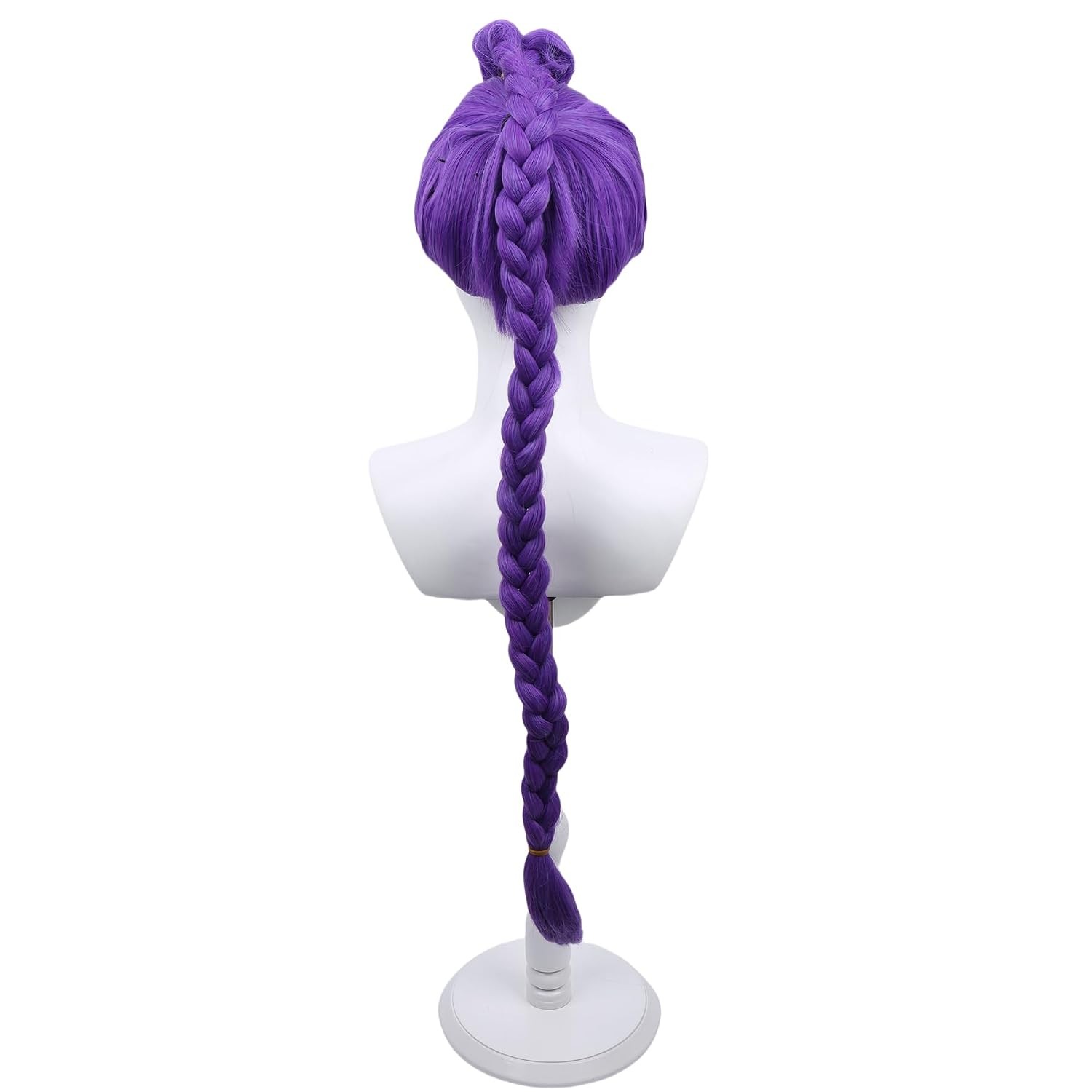 Purple Braid Wigs Long Purple Braid Wig for Kids Halloween Cosplay Costume Wigs
