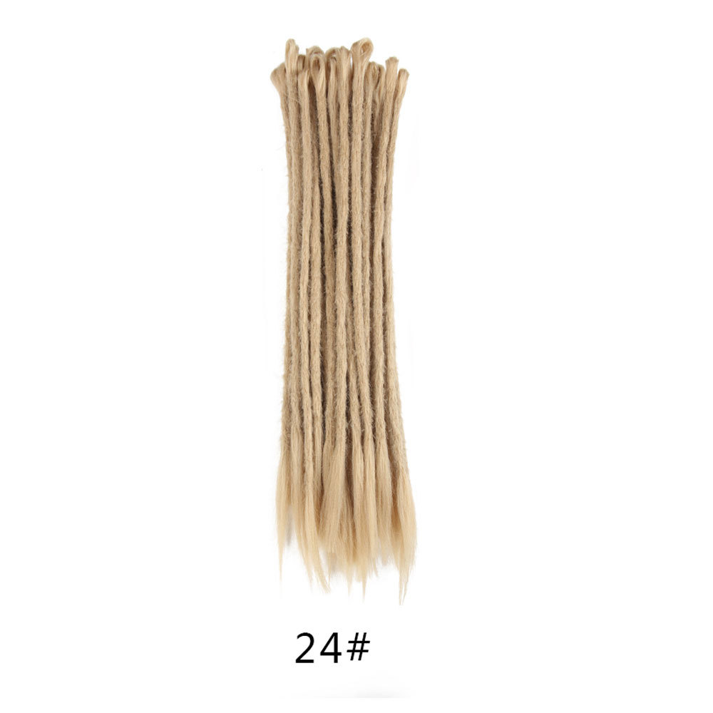 20in Ombre Dreadlocks Extensions Crochet Braiding Hair Dreads Locs Synthetic New