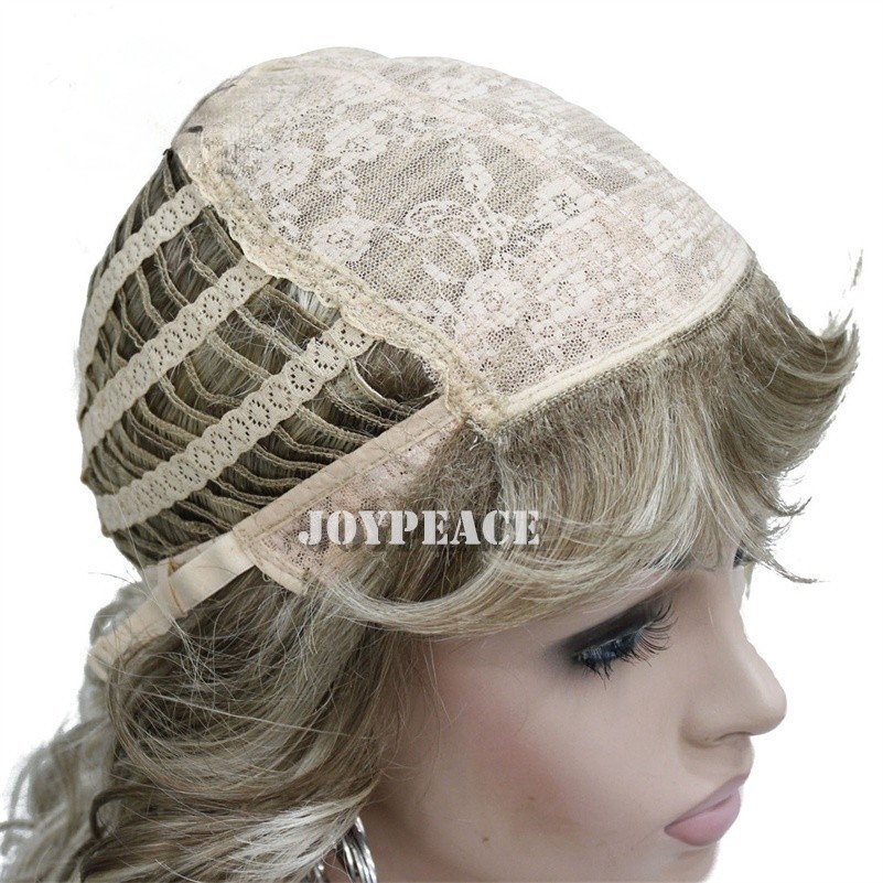16 In Mid Length Women Natural Daily Shag Caples Wavy Layered Synthetic Hair Wig