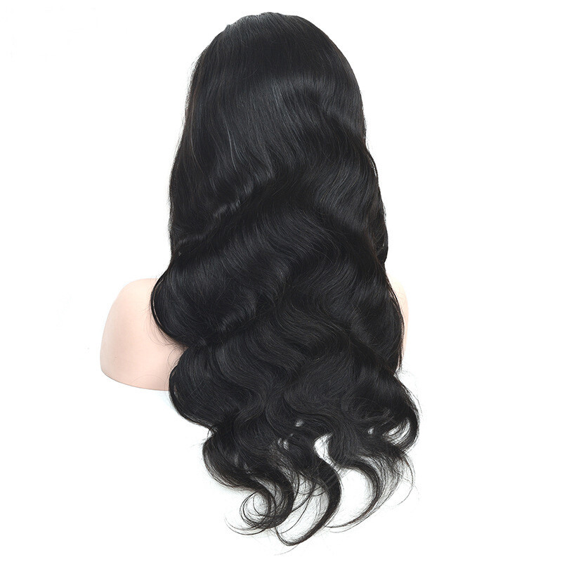 Brazilian 100% Human Hair 13*4 Lace Front Wig Silky Straight Body Wave 10-34inch