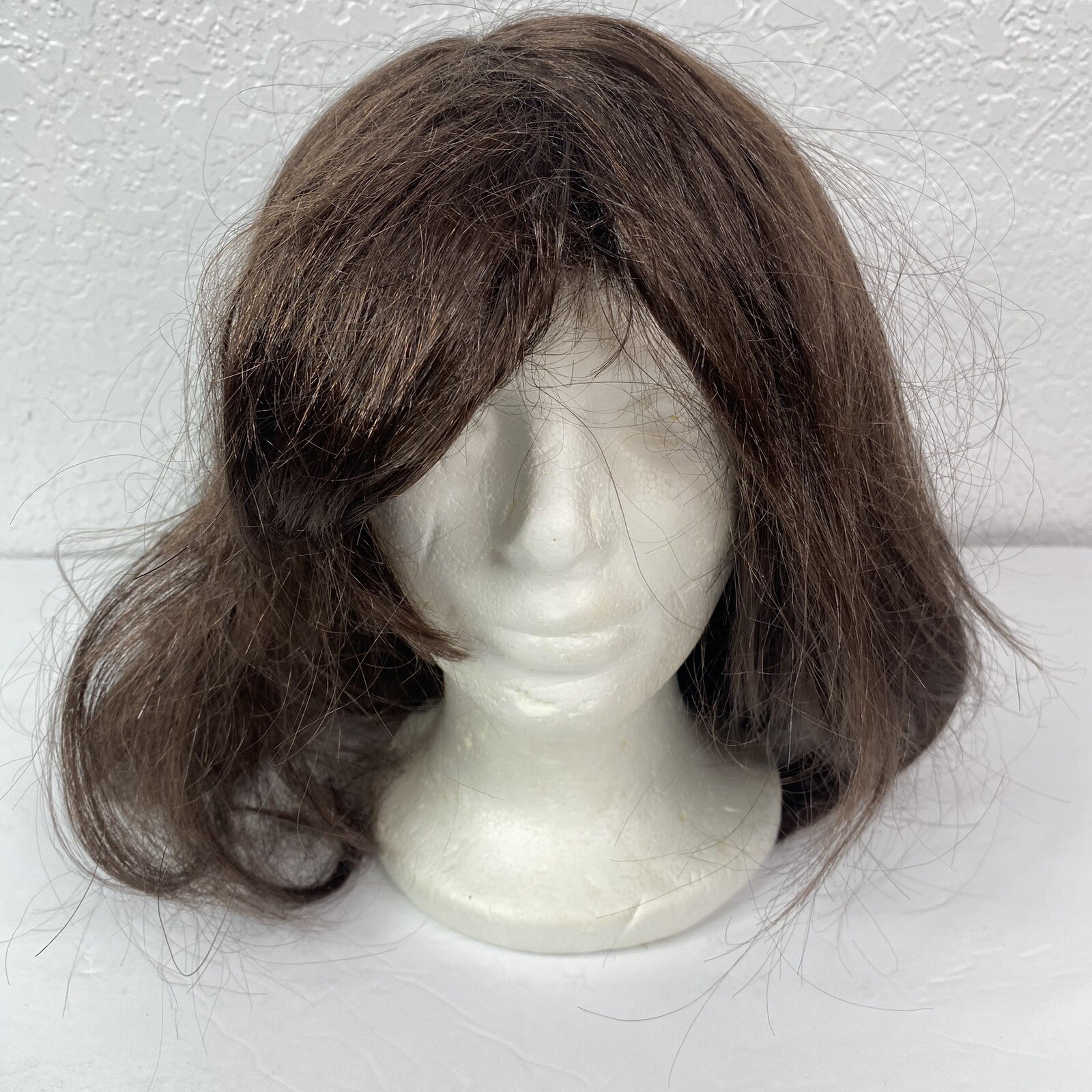 Shag Wig Brown Costumes USA New in Bag Party 70’s Hippy Soho Bohemian