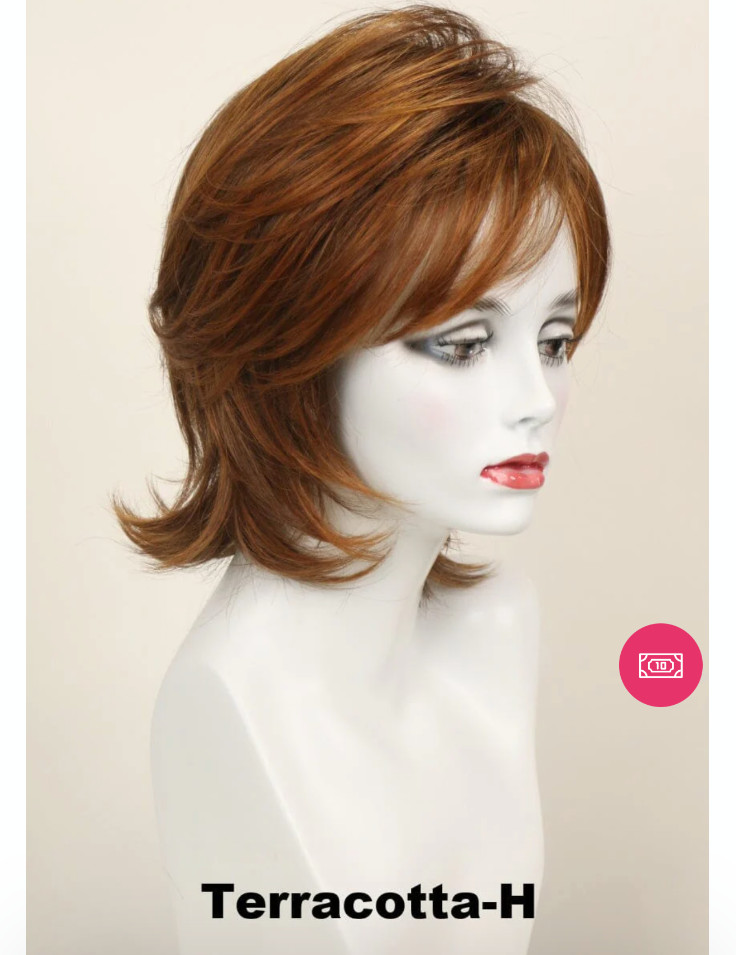 Godiva’s Secret Wigs “Katie” Terracotta-H Rooted
