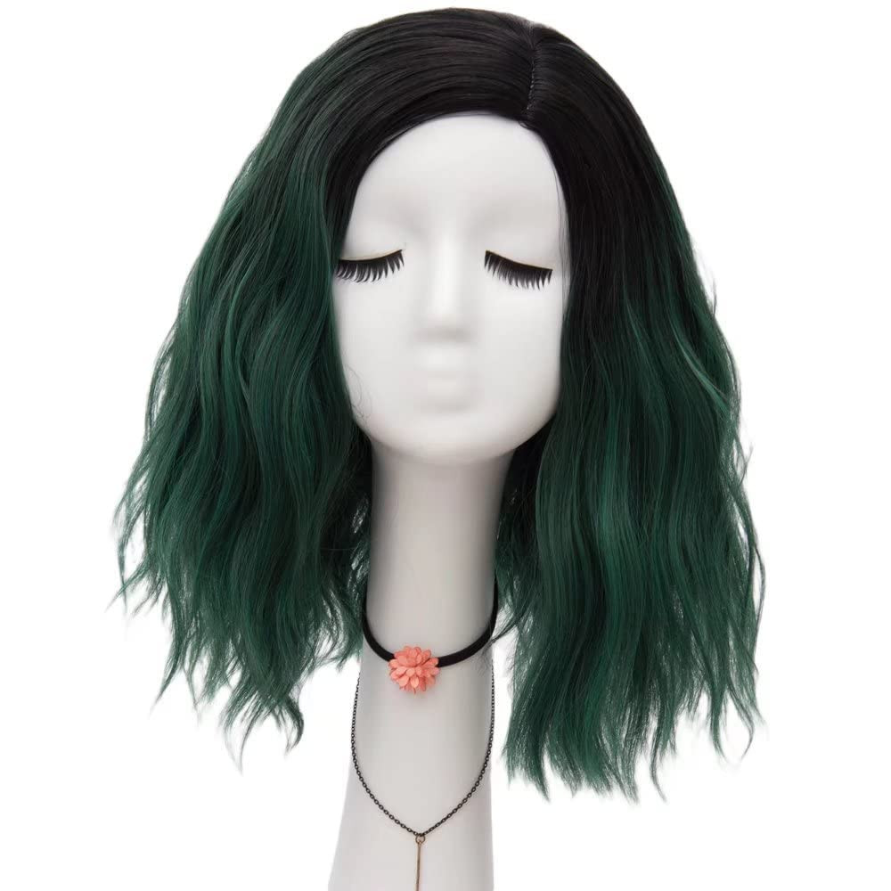 16-Inch Curly Wave Wig for Women’s Anime Costume and Cosplay Parties