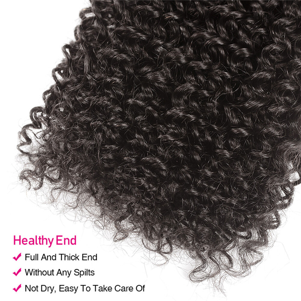 UNice Hair Cambodian Curly Virgin Hair Weaves 1/3 Bundles Human Hair Extensions