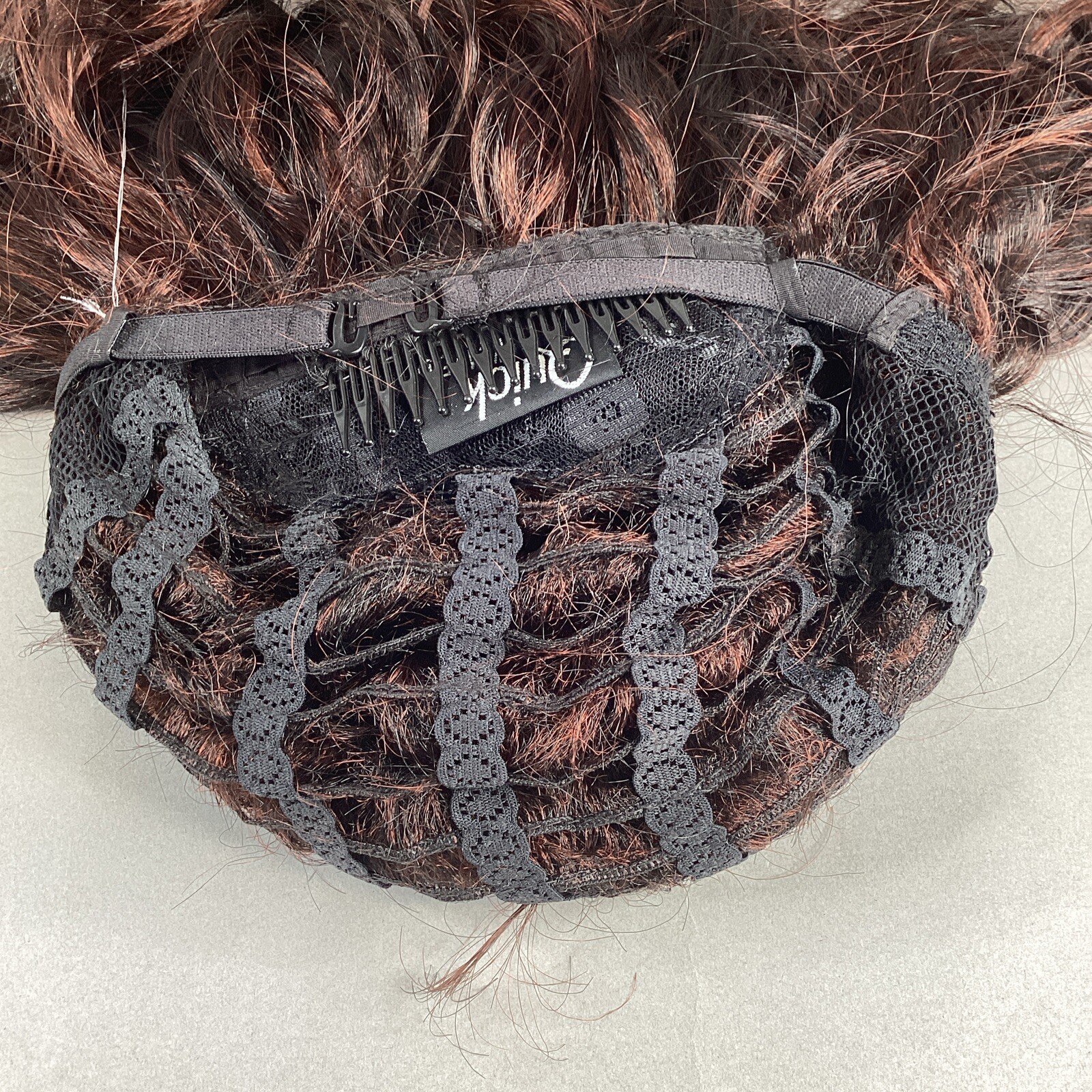 Jewelry Wavy #S1B/350 Off Black Copper Synthetic Quick Weave Wig